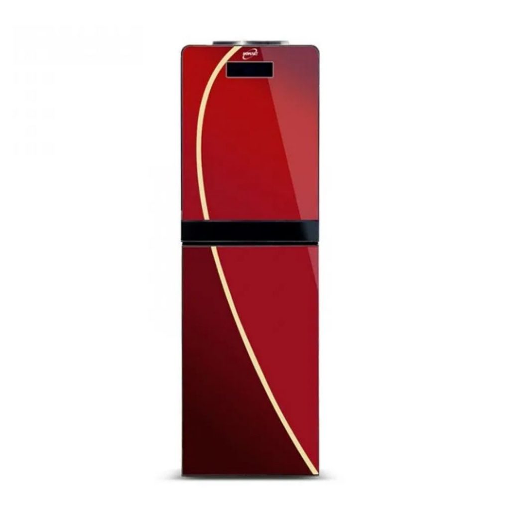 Homage HWD49432 Red Water Dispenser Glass Door 3 Tap