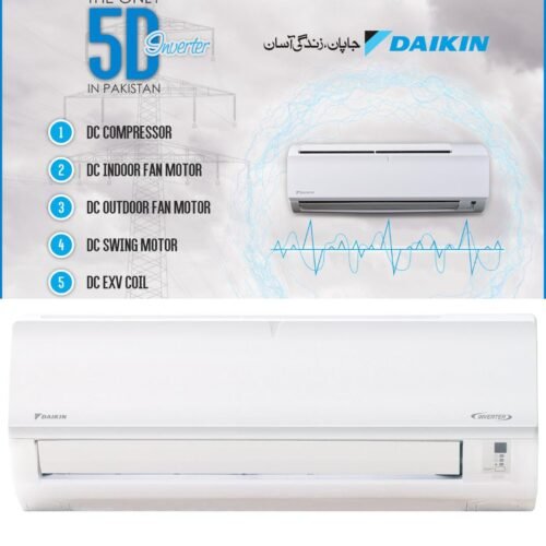 daikin 1.5 ton full dc inverter ac in pakistan