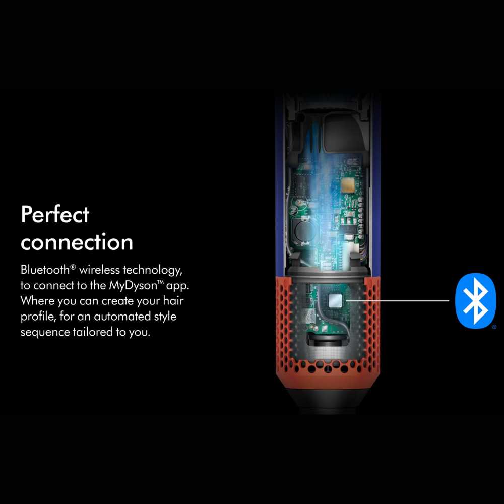 dyson airwrap id offers bluetooth connection