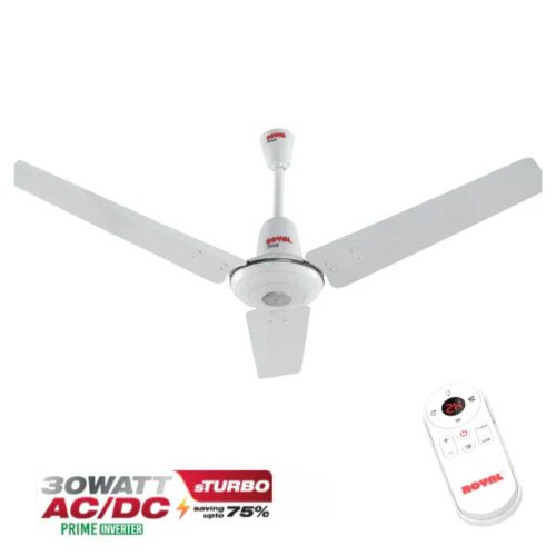 royal deluxe 56 inch ac dc fan price in pakistan